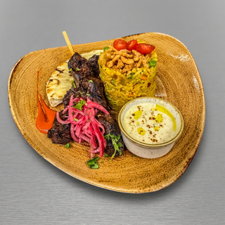 Shawarma Spiced Beef Kebab